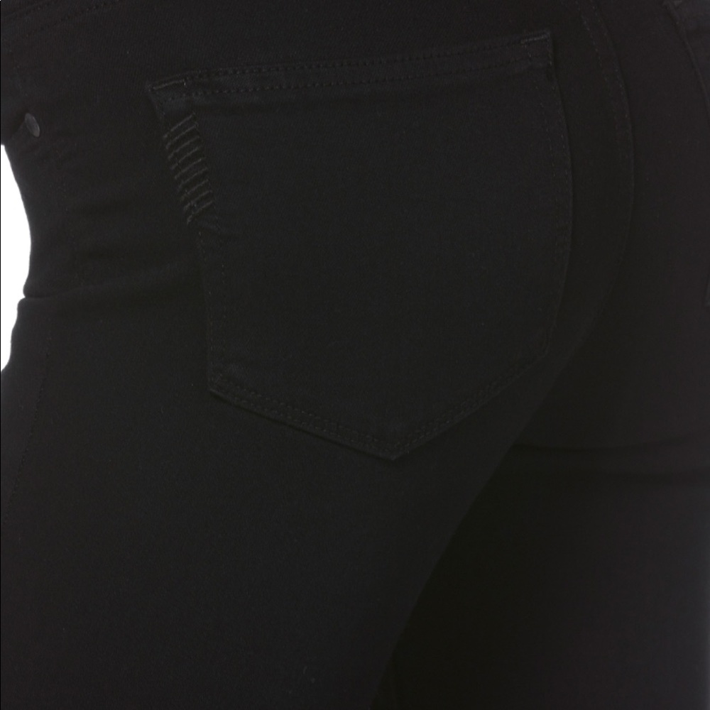 Paige Verdugo Ankle Black Ultra Skinny Jeans - Picture 5 of 8